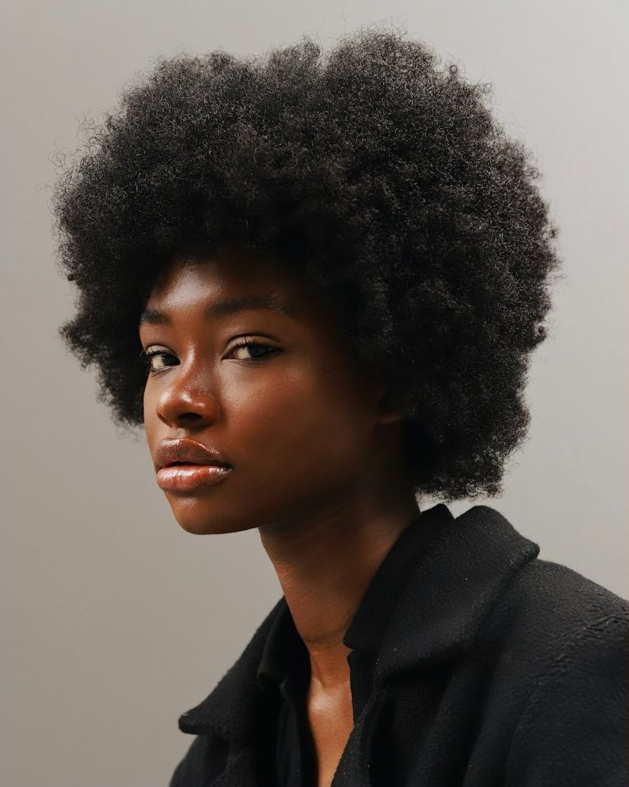 Defined natural curls